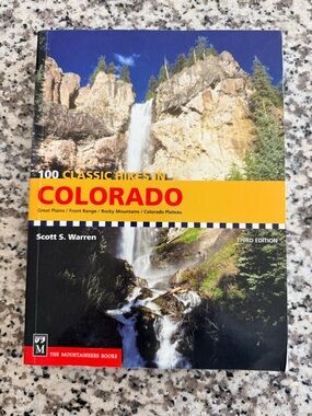 100 Classic Hikes in Colorado Book